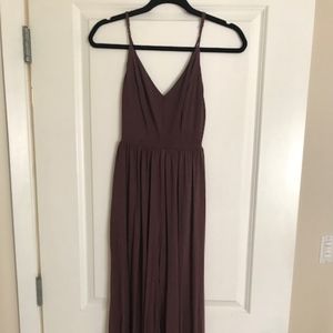 URBAN OUTFITTERS MAUVE ROMPER